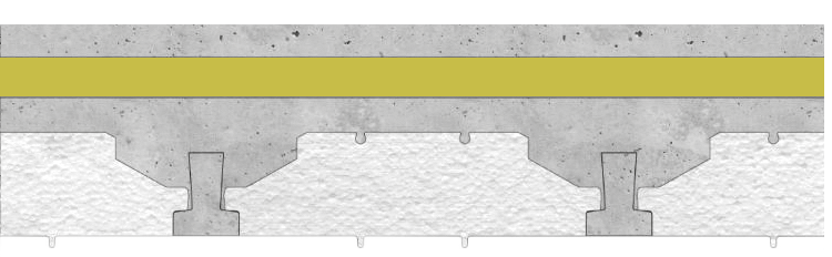 Solution produit Bas carbone RE2020 - Solution duo Knauf entrevous + isolant sous-chape