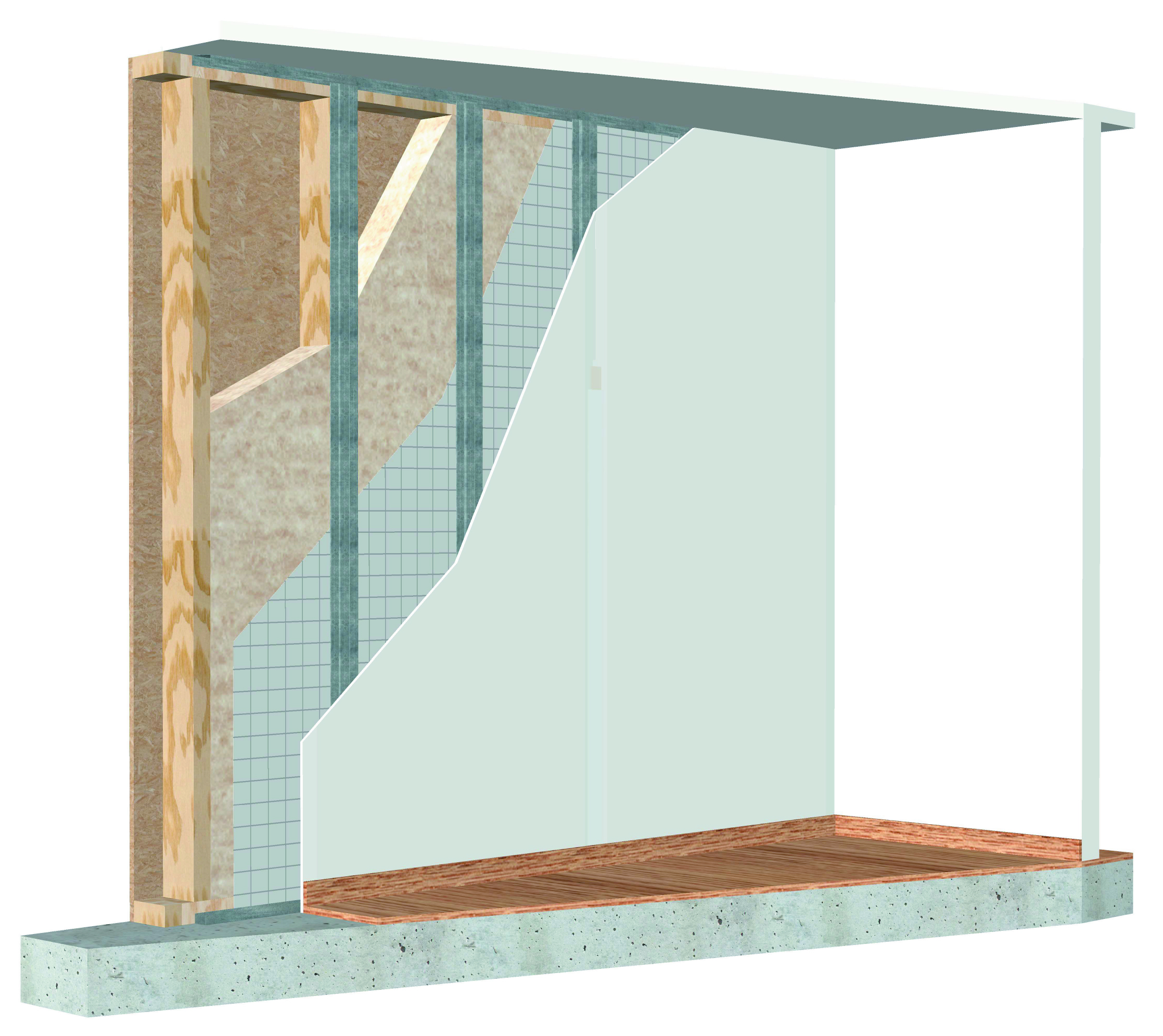 Maison ossature bois sans isolation