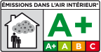 Picto emissions dans l'air intérieur