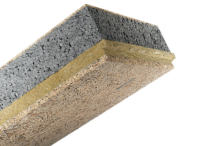 Solution produit Bas carbone RE2020 - Knauf Fibrastyroc ULTRA+ Phonik