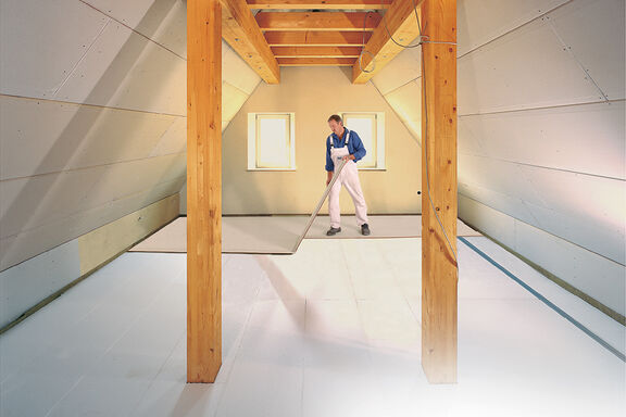 Mise en oeuvre chape sèche Knauf Brio