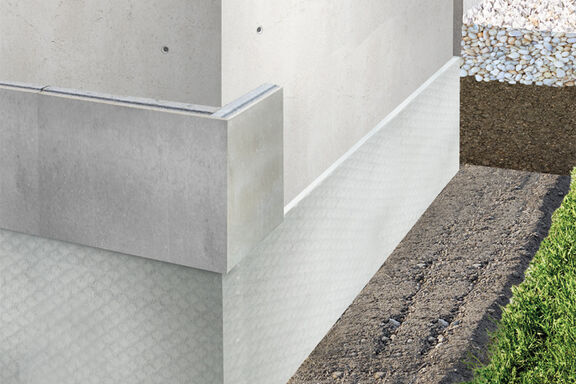 Nez de dalle et/ou l’isolation des murs enterrés